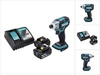 Makita Schlagschrauber Makita DTS 141 RT Akku Impulsschrauber 18 V 40 Nm 1/4"