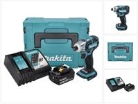 Makita Schlagschrauber DTS 141 RG1J Akku Impulsschrauber 18 V 40 Nm 1/4"...