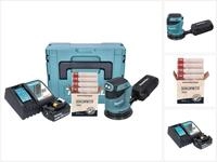 Makita Exzenterschleifer DBO 180 RT1J Akku Exzenterschleifer 18 V 125 mm + 1x Akku