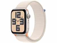 Apple Watch SE GPS 44 mm Aluminium One-Size Smartwatch (4,4 cm/1,73 Zoll, Watch...