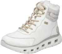 Winterboots RIEKER SPORT, Damen, Gr. 36, wei&szlig; (sanftes wei&szlig;), Filz, Lederimitat,
