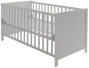 roba&reg; Babybett 70 x 140 cm, Gitterbett, 3-fach h&ouml;henverstellbar, umbaubar zum