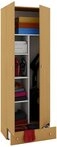 VCM Mehrzweckschrank Holz Besenschrank Staubsauger Putzschrank Vandol S (1-St)