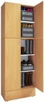 VCM Schuhschrank Schuhkommode Lona H. 200 x B. 70 x T. 39 cm