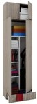 VCM Mehrzweckschrank Holz Besenschrank Staubsauger Putzschrank Vandol (1-St)