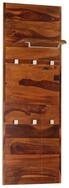 vidaXL Garderobenst&auml;nder Wandgarderobe Massivholz 118&times;40 cm