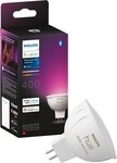 Philips Hue LED-Leuchtmittel White and Color Ambiance MR16 400lm, GU 5,3, 1 St.,