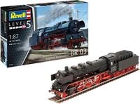 Revell&reg; Modellbausatz H0 Schnellzuglokomotive BR03, Ma&szlig;stab 1:87, Made in...