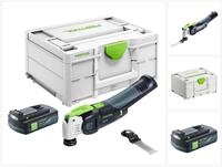 FESTOOL Akku-Multifunktionswerkzeug VECTURO OSC 18 E-Basic Akku Oszillierer 18 V