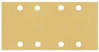 BOSCH Schleifpapier Schleifpapier mit 8 L&ouml;chern f&uuml;r Schwingschleifer, 93 x