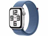 Apple Watch SE GPS 44 mm Aluminium One-Size Smartwatch (4,4 cm/1,73 Zoll, Watch...
