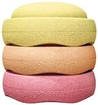 Stapelstein Balancetrainer Original warm pastel, 180 g leicht und bis zu 180 kg