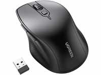 UGREEN MU101 ergonomische Bluetooth / 2,4 GHz Maus, Weiß ergonomische Maus