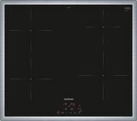 SIEMENS Induktions-Kochfeld iQ100 EH645BEB6E, Steuerung per Fingertipp &...