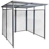 Floraworld Unterstand, Offener Fahrrad - / Multifunktionsunterstand 227 x 223 x...