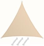 AMANKA Sonnensegel mit UV Schutz - 2 x 2 x 2 m Winddurchl&auml;ssig - Garten,...