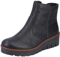 Winterstiefelette RIEKER, Damen, Gr. 36, schwarz, Lederimitat, Schuhe