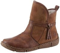 Rieker Winterboots, Winterstiefelette, Schlupfboots, im Materialmix