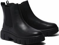 Chelseaboots TIMBERLAND "GREYFIELDMID CHELSEA BOOT", Damen, Gr. 36, schwarz, Leder,