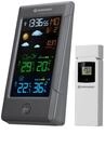 BRESSER BRESSER ClimateTemp NBF Farbwetterstation mit DCF-Zeitsignal Wetterstation
