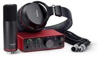Focusrite Digitales Aufnahmeger&auml;t (Scarlett Solo Studio 4th Gen with CM25...