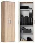 mokebo Mehrzweckschrank Der Lange (60x180 cm, mit 4 Einlegeb&ouml;den) Schuhschrank,