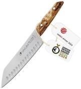 F. DICK Kochmesser F.DICK Santoku VIVUM mit 18 cm Klinge mit Kullenschliff 83642182KH