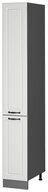 Vicco Hochschrank R-Line, Wei&szlig; Landhaus/Anthrazit, 30 cm (1-St)