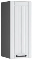 Vicco H&auml;ngeschrank Fame-Line, Wei&szlig; Landhaus/Anthrazit, 30 cm (1-St)