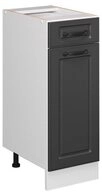 Vicco Unterschrank R-Line, Anthrazit Landhaus/Wei&szlig;, 30 cm ohne Arbeitsplatte...