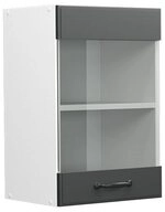 Vicco Glash&auml;ngeschrank R-Line, Anthrazit Landhaus/Wei&szlig;, 40 cm (1-St)