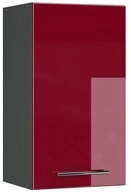Vicco H&auml;ngeschrank Fame-Line, Bordeaux Hochglanz/Anthrazit, 40 cm (1-St)