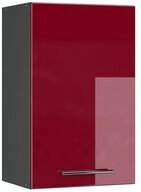 Vicco H&auml;ngeschrank Fame-Line, Bordeaux Hochglanz/Anthrazit, 45 cm (1-St)