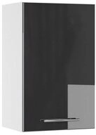Vicco H&auml;ngeschrank Fame-Line, Anthrazit Hochglanz/Wei&szlig;, 45 cm (1-St)