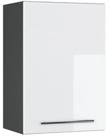 Vicco H&auml;ngeschrank Fame-Line, Wei&szlig; Hochglanz/Anthrazit, 50 cm (1-St)