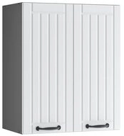 Vicco H&auml;ngeschrank Fame-Line, Wei&szlig; Landhaus/Anthrazit, 60 cm (1-St)