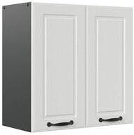 Vicco H&auml;ngeschrank R-Line, Wei&szlig; Landhaus/Anthrazit, 60 cm (1-St)