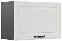 Vicco H&auml;ngeschrank R-Line, Wei&szlig; Landhaus/Anthrazit, 60 cm Flach (1-St) wei&szlig;