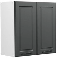 Vicco H&auml;ngeschrank R-Line, Anthrazit Landhaus/Wei&szlig;, 60 cm (1-St)