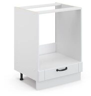 Vicco Herdumbauschrank Fame-Line, Wei&szlig; Landhaus/Wei&szlig;, 60 cm ohne Arbeitsplatte