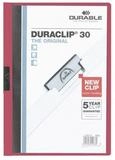 DURABLE Hefter Duraclip 30, mit Klemmfunktion, Format DIN A4, bis 30 Blatt