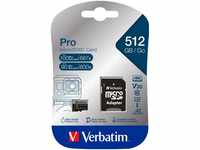 Verbatim Pro U3 512GB microSDXC Speicherkarte (512 GB GB)