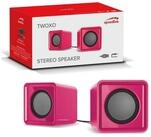 Speedlink TWOXO Stereo USB Lautsprecher Speaker Boxen PC-Lautsprecher (Klinke,...