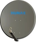 Humax Professional Sat-Spiegel (65 cm, Aluminium, Kabeldurchf&uuml;hrung, ziegelrot,