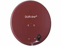 DUR-line DUR-Line MDA 60cm Rot - Aluminium Satellitenschüssel mit LNB Feedhalte