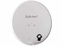 DUR-line DUR-Line MDA 60cm Hellgrau - Aluminium Satellitenschüssel mit LNB