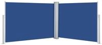 vidaXL Sonnensegel, Ausziehbare Seitenmarkise Blau 100 x 1000 cm