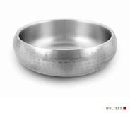 Wolters Futternapf Diner Steel Hundenapf 1,3 l Edelstahl geh&auml;mmert Silber, Gr. L,