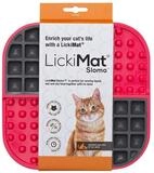 LickiMat Antischlingnapf Slomo Cat red