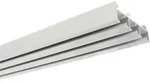 GARDINIA Gardinenschiene Fl&auml;chenvorhangschiene 3-l&auml;ufig, k&uuml;rzbar, Aluminium,